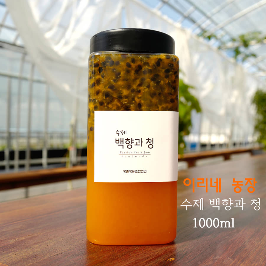 이리네농장 국내산 수제 백향과청 1000ml